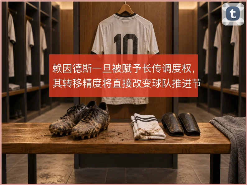 赖因德斯一旦被赋予长传调度权,其转移精度将直接改变球队推进节奏